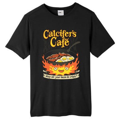 Calcifer's Cafe May All Your Bacon And Eggs Be Crispy Cooking Gift Tall Fusion ChromaSoft Performance T-Shirt