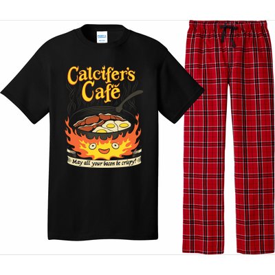 Calcifer's Cafe May All Your Bacon And Eggs Be Crispy Cooking Gift Pajama Set