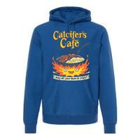 Calcifer's Cafe May All Your Bacon And Eggs Be Crispy Cooking Gift Premium Hoodie