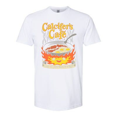 Calcifer's Cafe May All Your Bacon And Eggs Be Crispy Cooking Gift Softstyle CVC T-Shirt