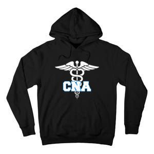 CNA Caduceus Medical Symbol Nurse Gifts Tall Hoodie