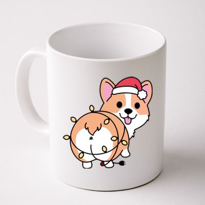 Christmas Corgi Mom Corgi Lover Xmas Light Animal Holiday Funny Gift Coffee Mug