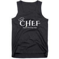 Cute Chef Magic In Every Dish Tank Top