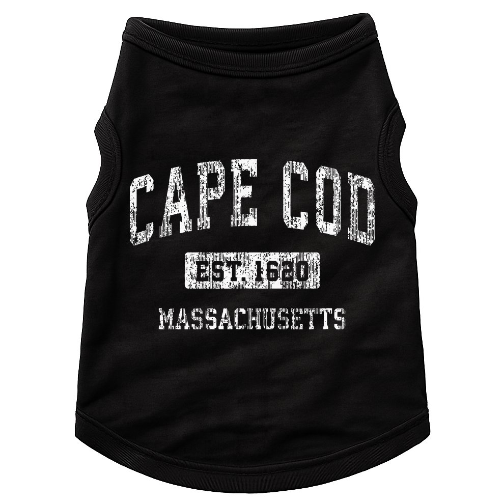 Cape Cod Massachusetts Ma Vintage Sports Established Doggie Tank