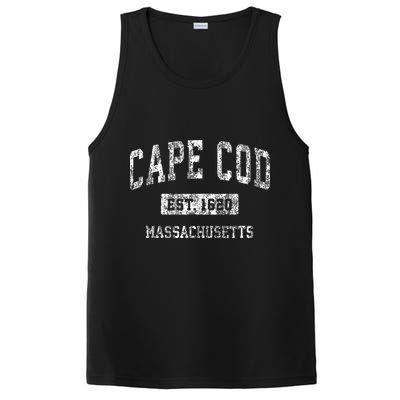 Cape Cod Massachusetts Ma Vintage Sports Established PosiCharge Competitor Tank