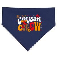 Cousin Crew Matchings Turkey Face Thanksgiving USA-Made Doggie Bandana