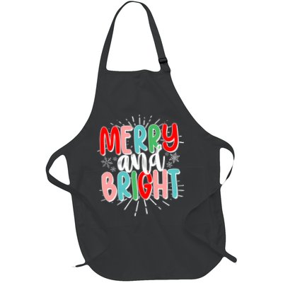 Cute Christmas Merry And Bright Apron
