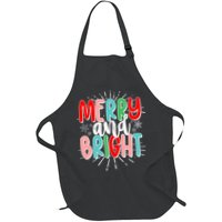 Cute Christmas Merry And Bright Apron
