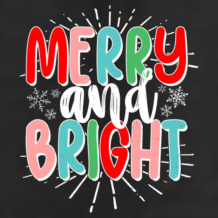 Cute Christmas Merry And Bright Microfiber Hand Towel
