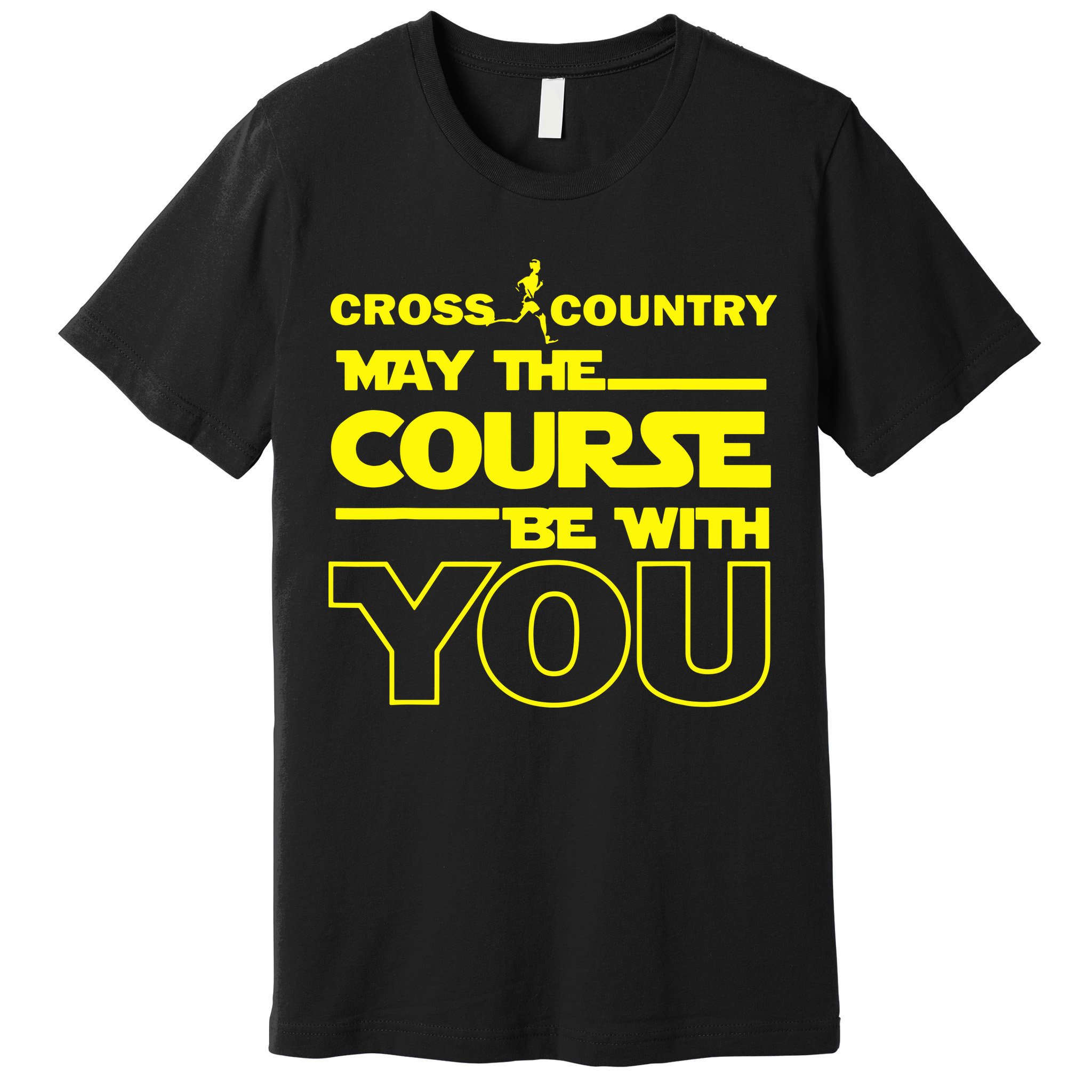 Cross Country May The Course Be With You Premium T-Shirt