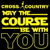 Cross Country May The Course Be With You Premium T-Shirt