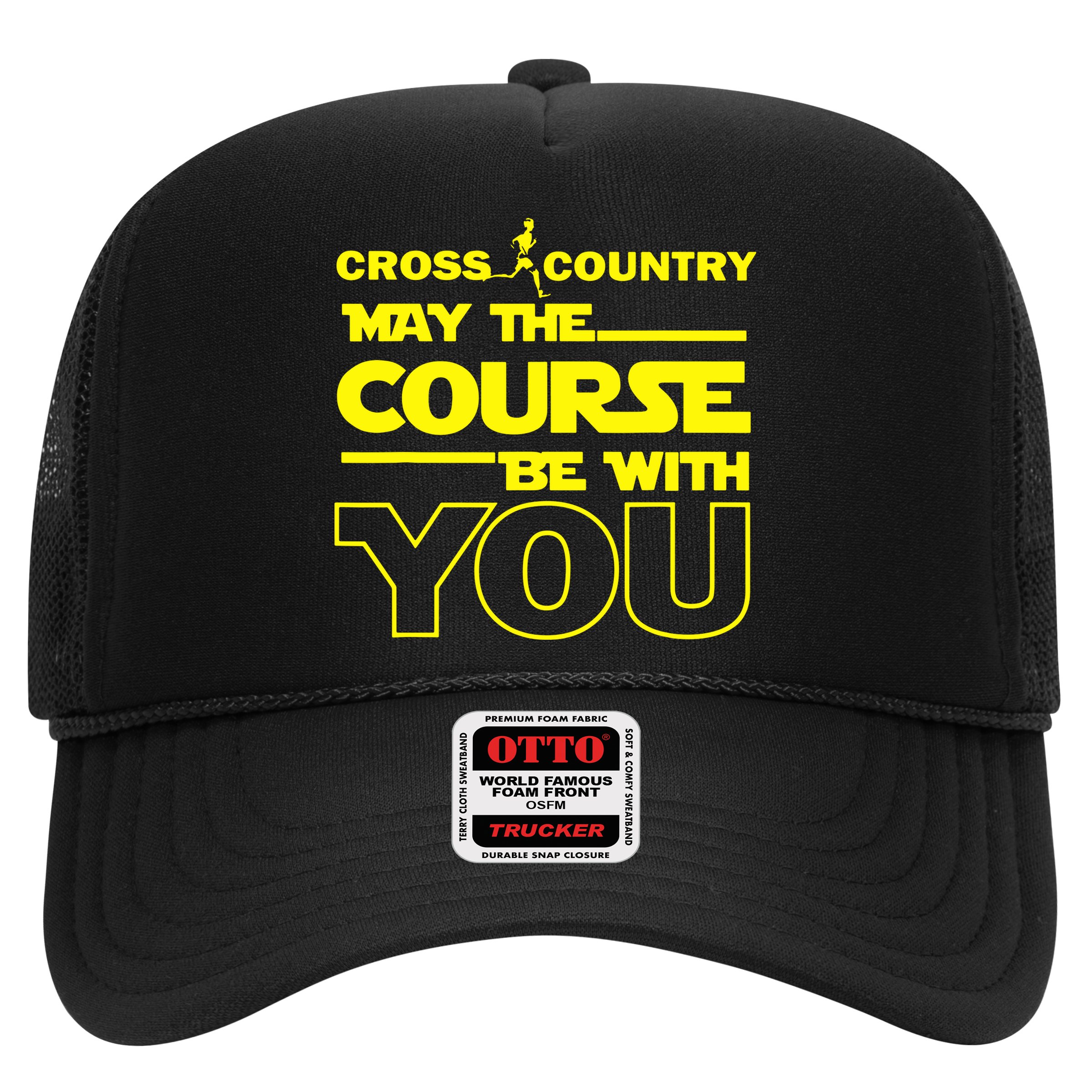 Cross Country May The Course Be With You Hat