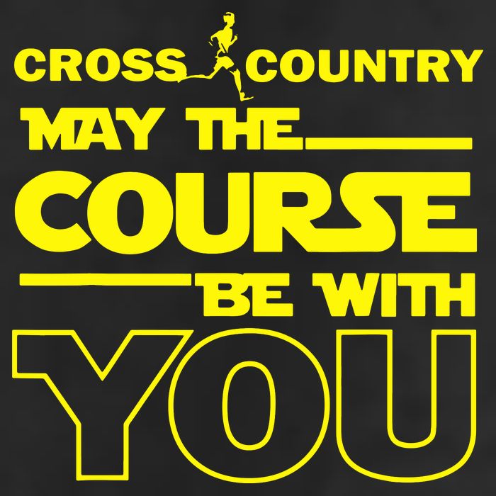 Cross Country May The Course Be With You Hat