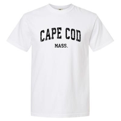 Cape Cod Massachusetts Ma Vintage Varsity Sports Garment-Dyed Heavyweight T-Shirt