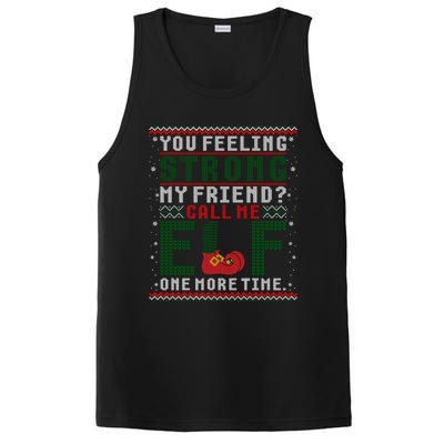 Christmas Call Me One More Time Ugly Sweater Meaningful Gift PosiCharge Competitor Tank