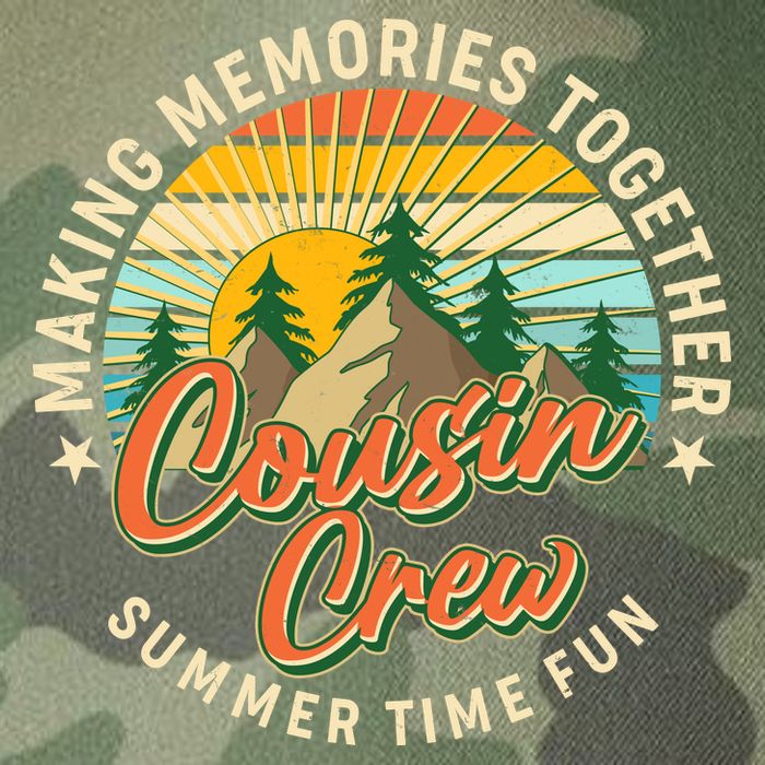 Cousin Crew Making Memories Together Summer Time Fun Legacy Tie Dye Trucker Hat