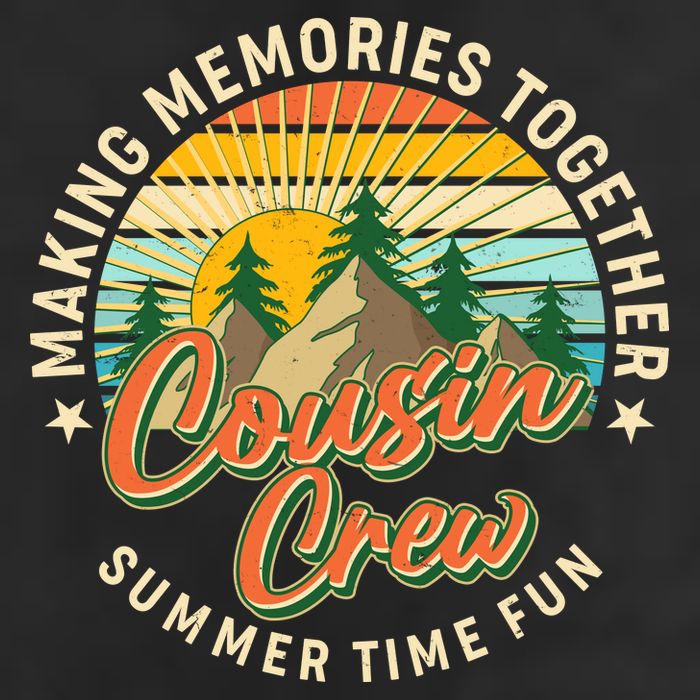Cousin Crew Making Memories Together Summer Time Fun Cool Comfort Performance Bucket Hat