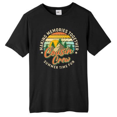 Cousin Crew Making Memories Together Summer Time Fun Tall Fusion ChromaSoft Performance T-Shirt