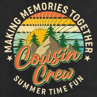 Cousin Crew Making Memories Together Summer Time Fun 15oz Campfire Ceramic Mug