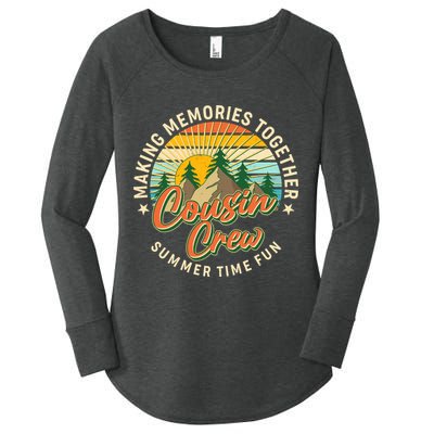 Cousin Crew Making Memories Together Summer Time Fun Women's Perfect Tri Tunic Long Sleeve Shirt