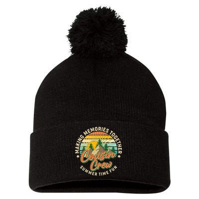 Cousin Crew Making Memories Together Summer Time Fun Pom Pom 12in Knit Beanie