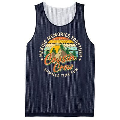 Cousin Crew Making Memories Together Summer Time Fun Mesh Reversible Basketball Jersey Tank