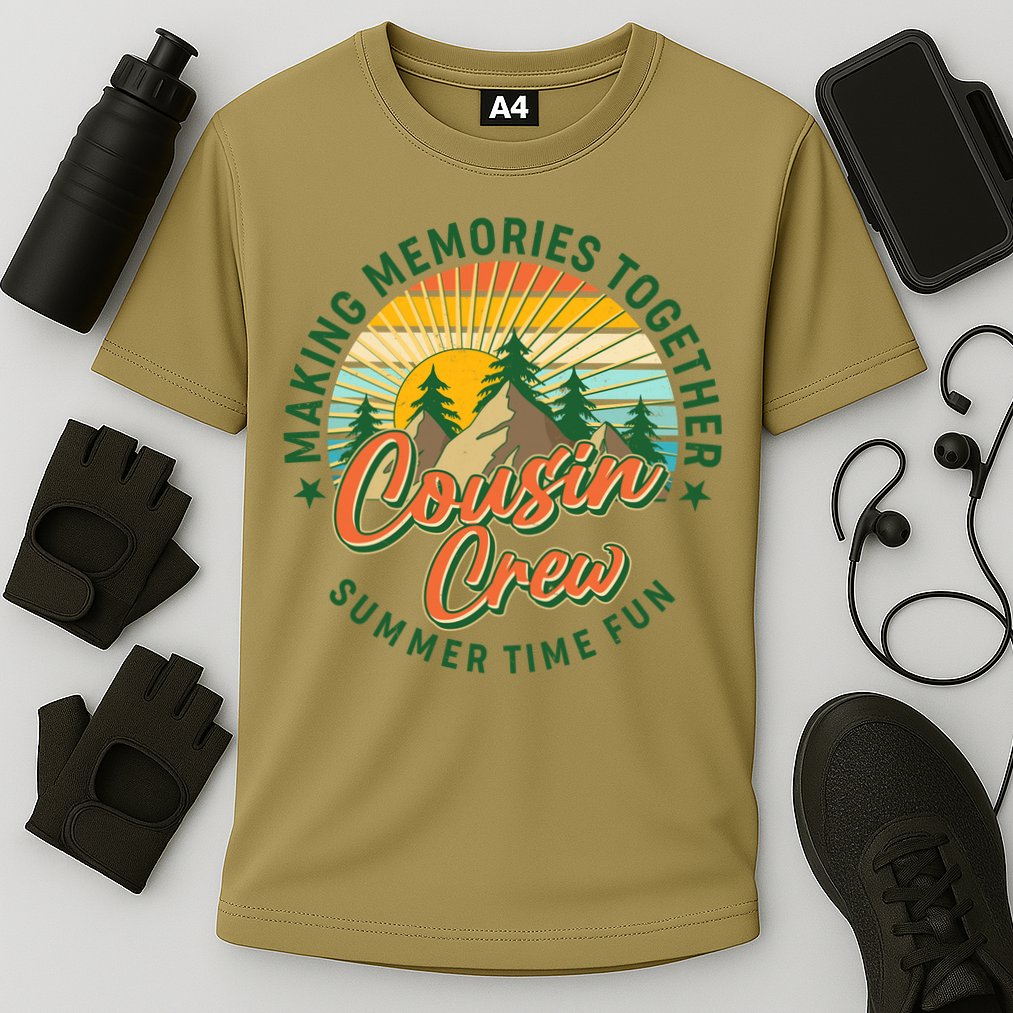 Cousin Crew Making Memories Together Summer Time Fun Performance Shirt