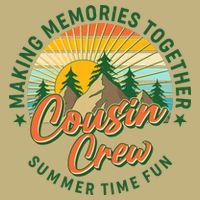 Cousin Crew Making Memories Together Summer Time Fun Magnet