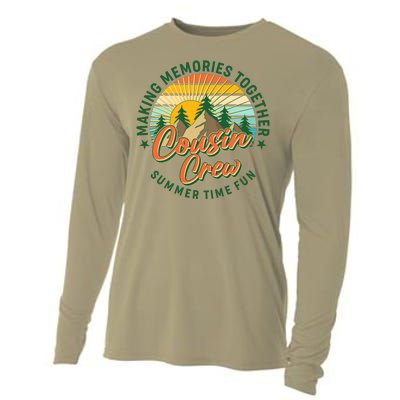 Cousin Crew Making Memories Together Summer Time Fun Cooling Performance Long Sleeve Crew