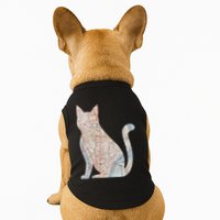 City Cat Map Design Unusual Doggie Tank