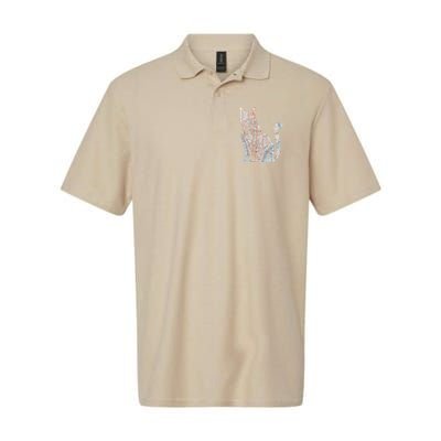 City Cat Map Design Unusual Polo