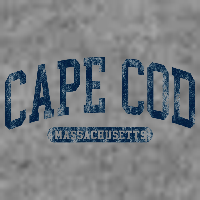 Cape Cod Massachusetts Retro Preppy 7-Panel Snapback Hat