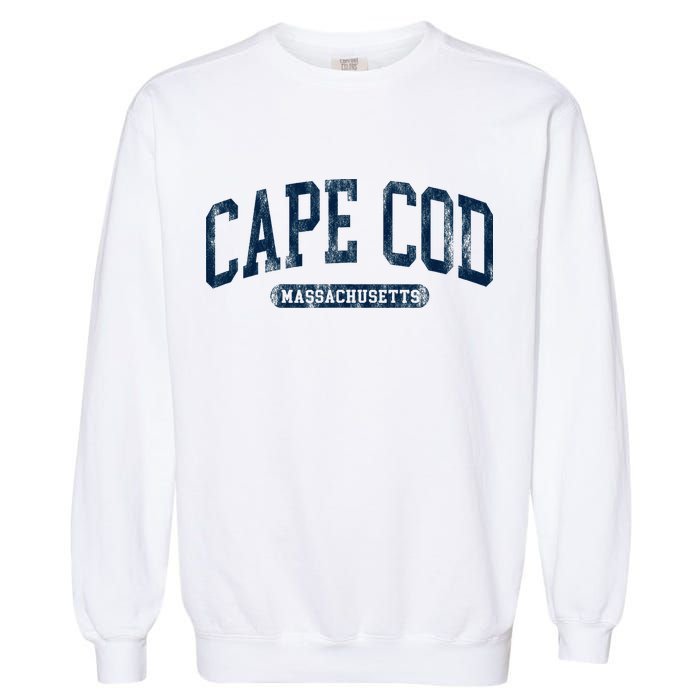 Cape Cod Massachusetts Retro Preppy Garment-Dyed Sweatshirt