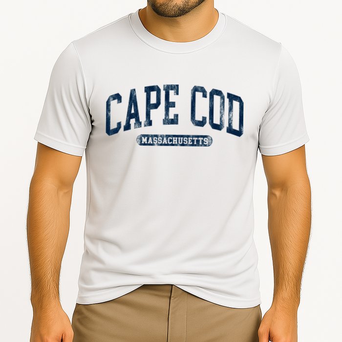 Cape Cod Massachusetts Retro Preppy Performance Shirt