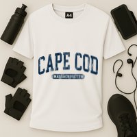 Cape Cod Massachusetts Retro Preppy Performance Shirt