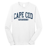 Cape Cod Massachusetts Retro Preppy Long Sleeve Shirt