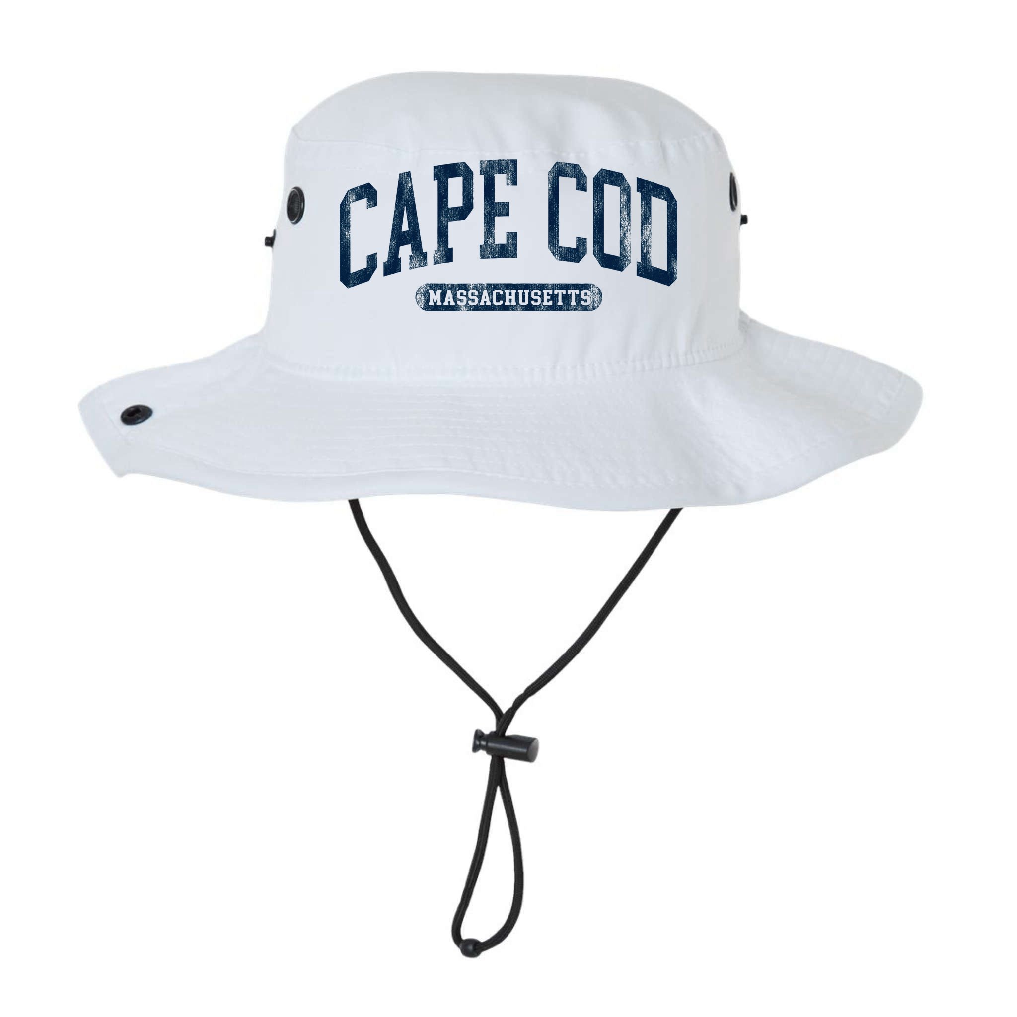 Cape Cod Massachusetts Retro Preppy Bucket Hat