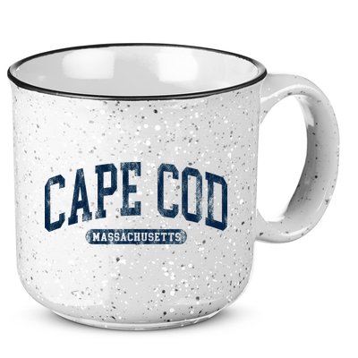 Cape Cod Massachusetts Retro Preppy 15oz Campfire Ceramic Mug