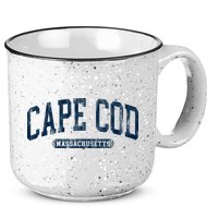 Cape Cod Massachusetts Retro Preppy 15oz Campfire Ceramic Mug