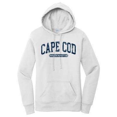 Cape Cod Massachusetts Retro Preppy Women's Pullover Hoodie