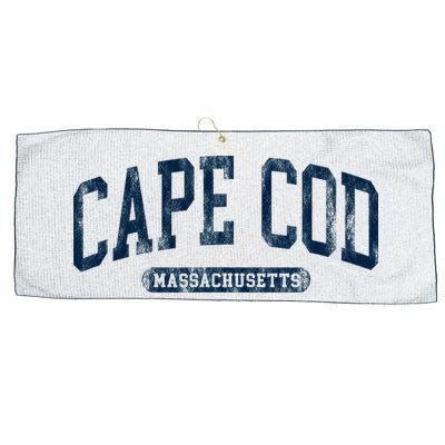 Cape Cod Massachusetts Retro Preppy Large Microfiber Waffle Golf Towel