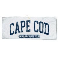 Cape Cod Massachusetts Retro Preppy Large Microfiber Waffle Golf Towel