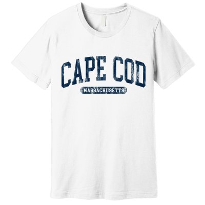 Cape Cod Massachusetts Retro Preppy Premium T-Shirt