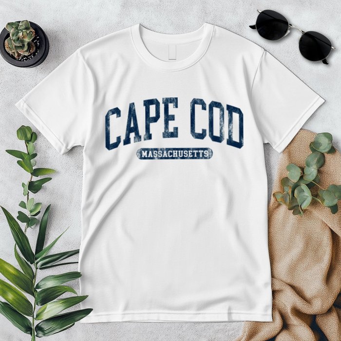 Cape Cod Massachusetts Retro Preppy Premium T-Shirt