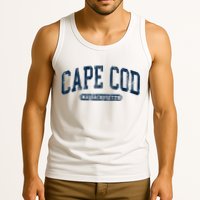 Cape Cod Massachusetts Retro Preppy Tank Top