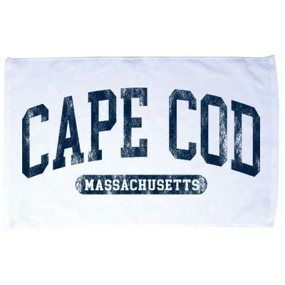 Cape Cod Massachusetts Retro Preppy Microfiber Hand Towel