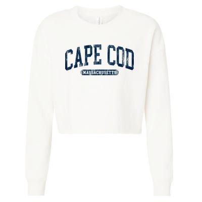 Cape Cod Massachusetts Retro Preppy Cropped Pullover Crew