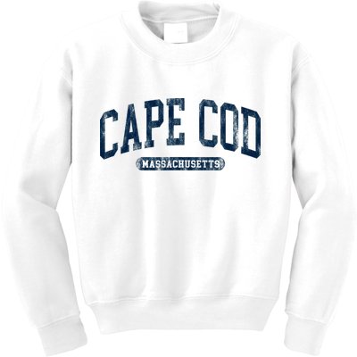 Cape Cod Massachusetts Retro Preppy Kids Sweatshirt