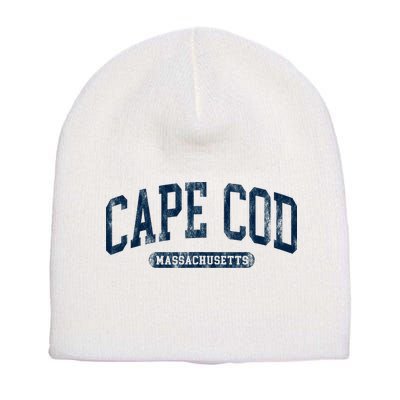 Cape Cod Massachusetts Retro Preppy Short Acrylic Beanie