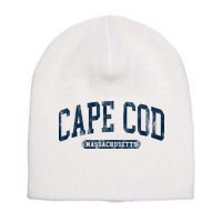 Cape Cod Massachusetts Retro Preppy Short Acrylic Beanie